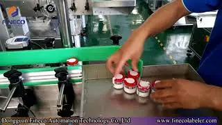 FK805S Automatic Round Bottle Tamper Evident+Orientation Labeling Machine