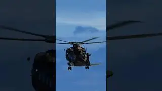 EH-101 Merlin FAP Landing in Lajes Terceira Azores #shorts