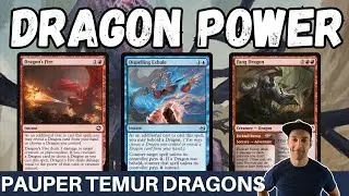 IT'S DRAGON TIME! SWEET Pauper brew combines big creatures with high synergy for pure timmy fun!