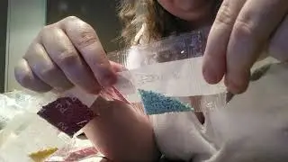 Unboxing diamond paintings light drill pen and a roller from Amazon