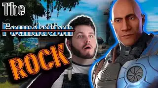 Pepakura Tuesday:  ̶T̶h̶e̶ ̶F̶o̶u̶n̶d̶a̶t̶i̶o̶n̶ The ROCK