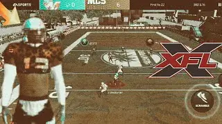 MADDEN MOBILE 21 XFL CAREER MODE EPISODE 1