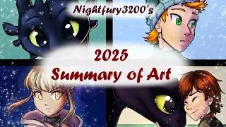 My 2025 Summary of Art!! - Slideshow