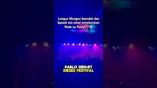 Longus Mongus &uuml;ber den T*d von Pablo, der ebenfalls Teil von BHZ war&hellip;🕯️#bhz #splashfestival