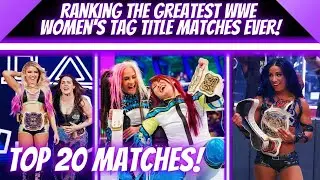20 GREATEST WWE Women's Tag Team Title Matches EVER!