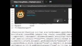 Cài đặt User Script HHTV trên Firefox và Chrome