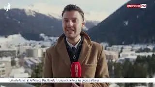 Donald Trump anime tous les d&eacute;bats &agrave; Davos