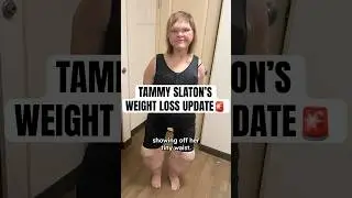 Tammy Slaton's Weight Loss Update #shorts #1000lbsisters