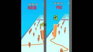Pencil Run Noob vs Pro 💥 Gameplay #shorts