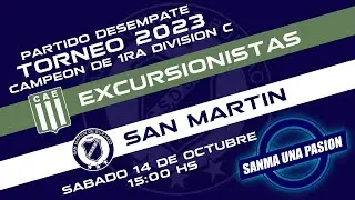 FINAL: Excursionistas vs San Martín de Burzaco - EN VIVO