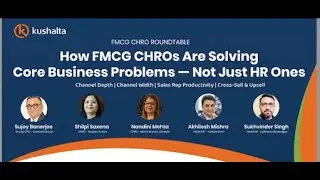 FMCG CHRO Roundtable - CHROs of Metro Brands, Gainwell, nurture.farm, Golyan & Ludhiana Beverages