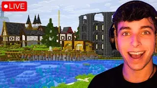 Building a MEDIEVAL TOWN in the SumoSMP