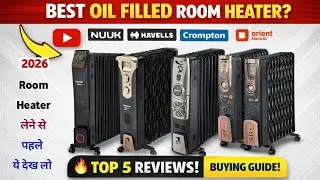 Best Oil Room Heater 2026🔥Top 5 Best Oil Room Heater 2026