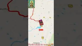Hyderabad to srisailam #shorts #viralshorts