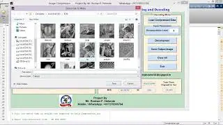 EZW Image Compression Using Matlab Project | With Source Code Embedded Zerotree Wavelet Source Code