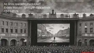 Az Árva operatőri munkájáért Erdély Mátyást Spotlight-díjra jelölték