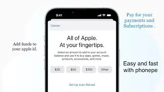 Add funds to your apple id account in India .