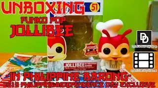 Unboxing Jollibee in Philippine barong - Funko POP - (2019 Philippine INDEPENDENCE DAY EXCLUSIVE) HD