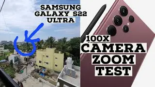 Samsung galaxy s22 ultra camera real life zoom test 🤔