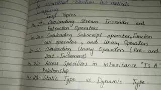 CS604 Important Topics List for Final Term | Lectures 19&ndash;23 | Virtual University