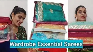 June 28, 2020 #sareehaul #DBStyle Sarees Every Married Woman Must Have/ Wardrobe Essential Sarees