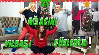 BİRLİKTE YILBAŞI AĞACINI SÜSLEYELİM 🤷‍♀️🌲YENİ YIL MASASI İÇİN RUNNER | YENİ YIL HAZIRLIKLARI