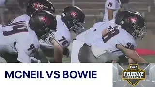 Texas HSFB week 1 playoffs: McNeil vs Bowie
