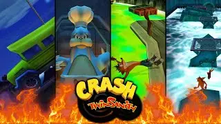 TOP 15 Niveles/Partes MÁS DIFÍCILES de Crash Twinsanity