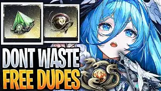 DON’T WASTE These FREE Weapon & Demon Wedge Dupes In Duet Night Abyss!