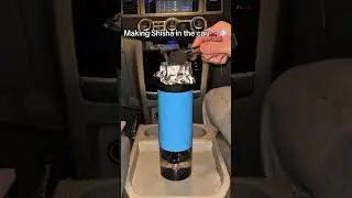 Portable Car Shisha 💨 🚘 #caressentials #cargadgets #shisha