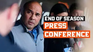 2023 End of Year Press Conference with Giants President of Baseball Operations, Farhan Zaidi