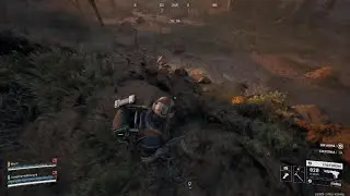 ARC Raiders duos, raider recogiendo colillas