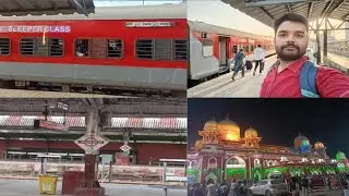 15205 Chitrakoot Express Journey From Lucknow To Kanpur | My First Train Journey Vlog | NKSS Vlogs