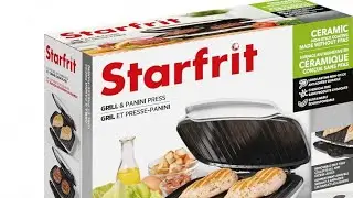 REVIEW Starfrit Grill And Panini Press With Ceramic Coating 