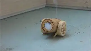 HOW TO MAKE A REAL GUN OUT OF WINE CORKS