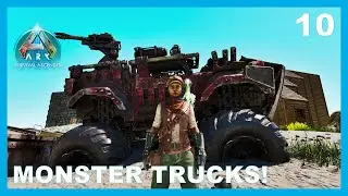 Ascended Ragnarok #10 - Monster Truck in Ark