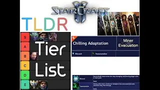 [TLDR Tier List] Chilling Adaptation [Starcraft 2 Co-op Mutation]