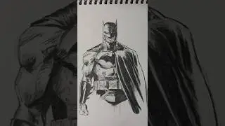 How to draw Batman #marvel #avengers #dc #drawing #batman #aura #batmanaura