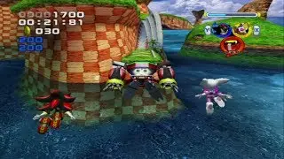 Seaside Hill 119 150 очков - Команда Тьмы - Sonic Heroes (GCN)