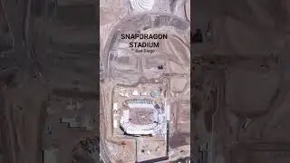 SNAPDRAGON STADIUM Construction #shorts #viral #war