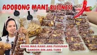 MINAMANI ADOBONG MANI PERO ANG LAKI NG KITA! Complete Costing | Tipid Tips atbp