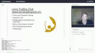 1. Kick Off Vorstellung Lions Trading Club