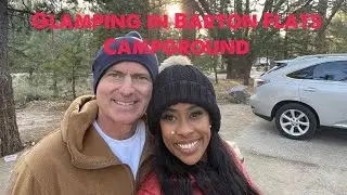 Glamping at Barton Flats