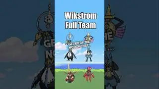 Wikstrom&rsquo;s Full Team #pokemon #pok&eacute;mon #elitefour #gaming #anime #shorts #short #tiktok #reels