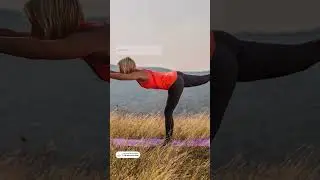 170  Extended Warrior III Utthita Virabhadrasana III #top #yoga #pose #challenge