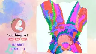 Rabbit - Part 1 - A Satisfying, Relaxing & Anxiety Relief coloring exercise