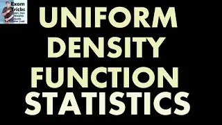 uniform density function | conditional probability | GATE 2020 ENGINEERING MATHEMATICS SOLUTIONS