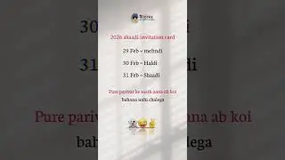 Invitation card 😂 | Funny fake tweet Instagram reels ❤️ | #funny #reels #shorts #faketweet #trending