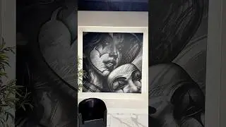 From Munich To Chicago! Our Commission work for BLK tattoo studio.200x200cm #tattoogallery #chicago