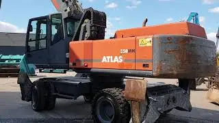 PRIMA Used Equipment: Atlas Material Handler 350 MH, 2011, 10095h